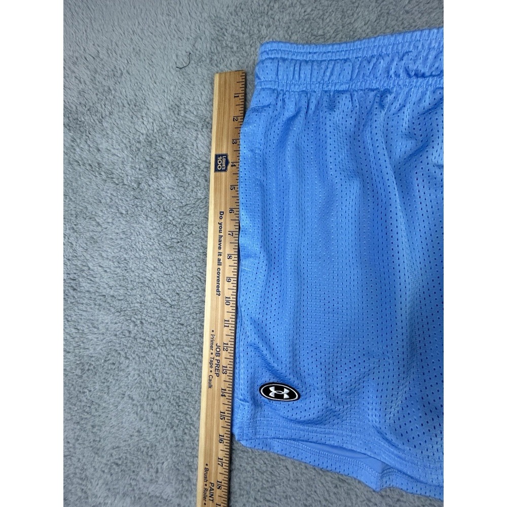 Under Armour UA Loose Fit Icon Mesh Shorts Mens Size Large Light Blue 1383355 - Picture 3 of 7